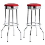 Bar Height Stool Vintage Style (Set of 2)