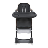 Adjustable Baby High Chair 0-6 Years, Portable Infant Feeding Seat With Safety Belt, Silent Lockable Wheels