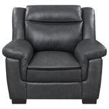 Arabella Upholstered Padded Arm Accent Chair Grey - 506593