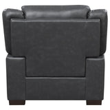 Arabella Upholstered Padded Arm Accent Chair Grey - 506593