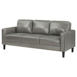 Ruth Upholstered Track Arm Sofa Grey - 508365