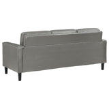 Ruth Upholstered Track Arm Sofa Grey - 508365