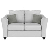Salizar 2-piece Upholstered Flared Arm Sofa Set Sand - 508581-S2