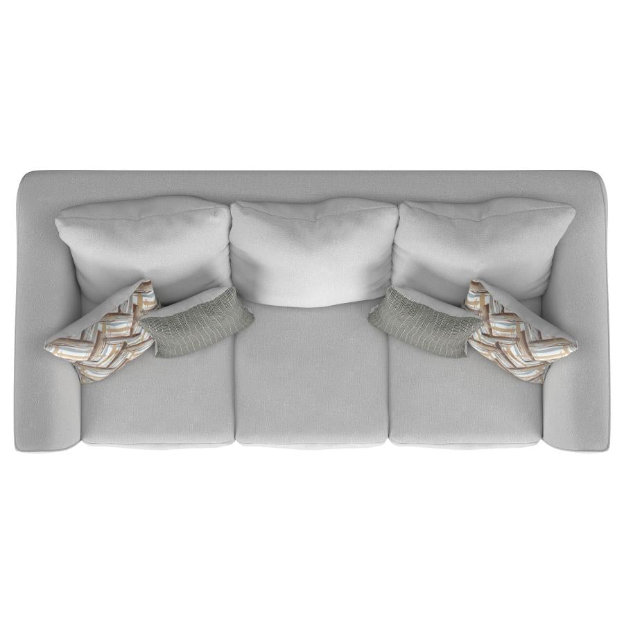Salizar 3-piece Upholstered Flared Arm Sofa Set Sand - 508581-S3