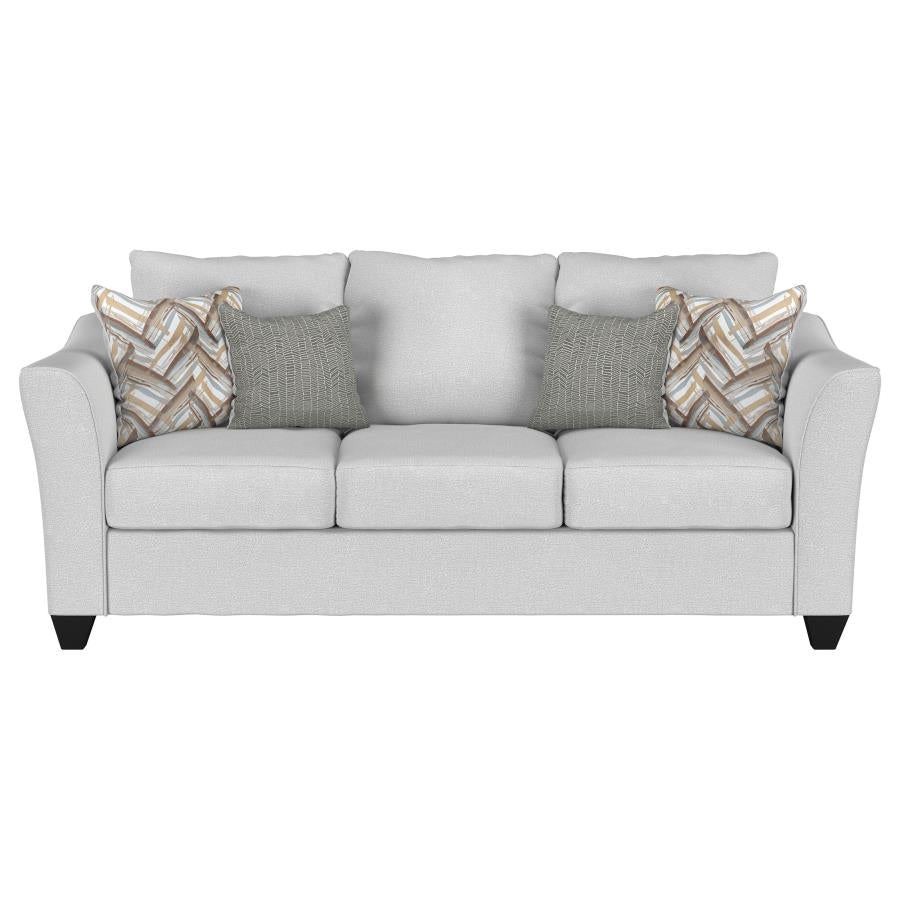 Salizar Upholstered Flared Arm Sofa Sand - 508581