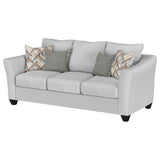 Salizar Upholstered Flared Arm Sofa Sand - 508581