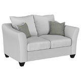 Salizar Upholstered Flared Arm Loveseat Sand - 508582