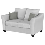 Salizar Upholstered Flared Arm Loveseat Sand - 508582