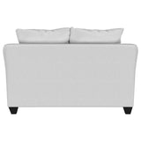 Salizar Upholstered Flared Arm Loveseat Sand - 508582