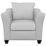Salizar Upholstered Flared Arm Accent Chair Sand - 508583
