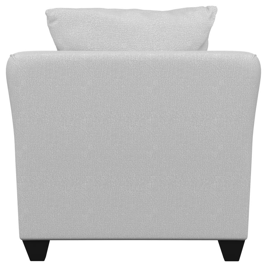 Salizar Upholstered Flared Arm Accent Chair Sand - 508583