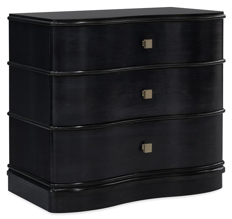 Melange Midnight Merlot Accent Chest - 628-85766-49