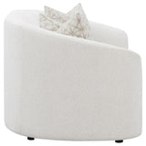 Rainn 2-piece Boucle Upholstered Sloped Arm Sofa Set Latte - 509171-S2