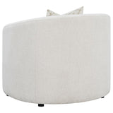 Rainn 3-piece Boucle Upholstered Sloped Arm Sofa Set Latte - 509171-S3