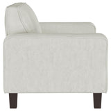 Deerhurst 2-piece Upholstered Track Arm Sofa Set Greige - 509647-S2