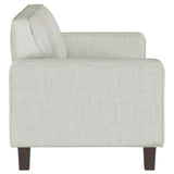 Deerhurst 3-piece Upholstered Track Arm Sofa Set Greige - 509647-S3
