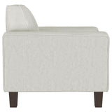 Deerhurst 3-piece Upholstered Track Arm Sofa Set Greige - 509647-S3
