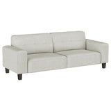 Deerhurst Upholstered Track Arm Tufted Sofa Greige - 509647