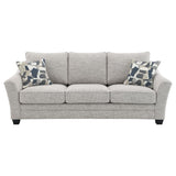 Tomkins 2-piece Boucle Upholstered Sofa Set Light Grey - 509671-S2