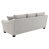 Tomkins 2-piece Boucle Upholstered Sofa Set Light Grey - 509671-S2