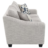 Tomkins 2-piece Boucle Upholstered Sofa Set Light Grey - 509671-S2