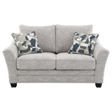 Tomkins 2-piece Boucle Upholstered Sofa Set Light Grey - 509671-S2