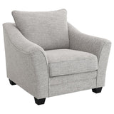 Tomkins Boucle Upholstered Chair Light Grey - 509673
