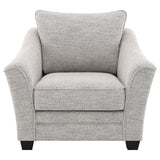 Tomkins Boucle Upholstered Chair Light Grey - 509673