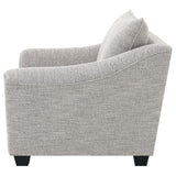 Tomkins Boucle Upholstered Chair Light Grey - 509673