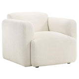 Dorset 3-piece Upholstered Round Track Arm Sofa Set White - 509811-S3
