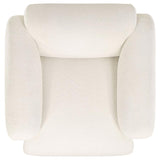 Dorset 3-piece Upholstered Round Track Arm Sofa Set White - 509811-S3
