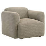 Dorset 3-piece Upholstered Round Track Arm Sofa Set Brown - 509814-S3