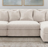 Blaine Upholstered Armless Chair Sand - 509897