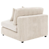 Blaine Upholstered Armless Chair Sand - 509897