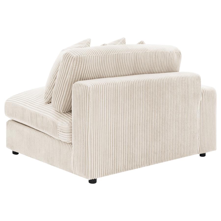 Blaine Upholstered Reversible Chaise Sectional Sofa Sand - 509899