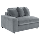 Blaine Upholstered Reversible Chaise Sectional Sofa Fog - 509900-SET