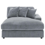 Blaine Upholstered Reversible Chaise Sectional Sofa Fog - 509900-SET