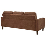 Bowen II Fabric Upholstered Track Arm Sofa Rust - 509971