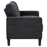 Bowen II 3-piece Upholstered Track Arm Sofa Set Steel Grey - 509981-S3