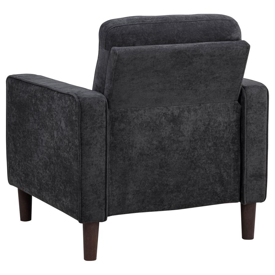 Bowen II 3-piece Upholstered Track Arm Sofa Set Steel Grey - 509981-S3