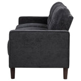 Bowen II Fabric Upholstered Track Arm Sofa Steel Grey - 509981