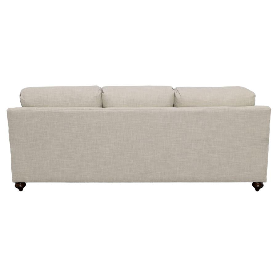 Glenn 2-piece Upholstered Sofa Set Light Grey and Blue - 511091-S2