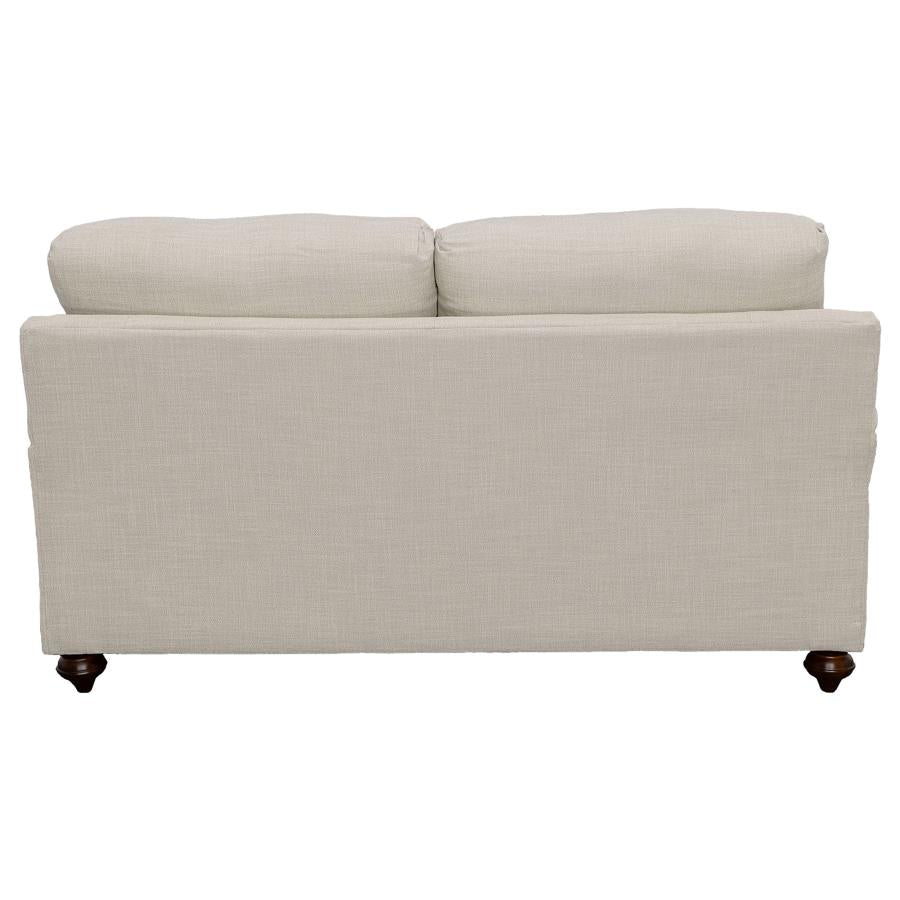 Glenn 2-piece Upholstered Sofa Set Light Grey and Blue - 511091-S2