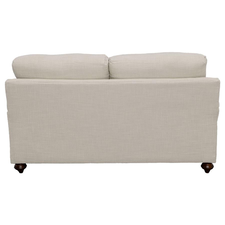 Glenn 3-piece Upholstered Sofa Set Light Grey and Blue - 511091-S3