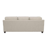 Glenn Upholstered English Arm Sofa Light Grey and Blue - 511091