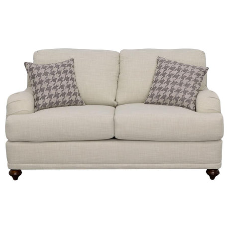 Glenn 3-piece Upholstered Sofa Set Light Grey and Grey - 511094-S3