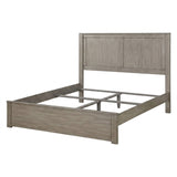 Bed With 2 Panel Headboard