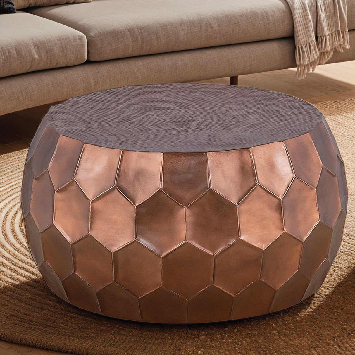 Ct101 - Modern Round Coffee Table