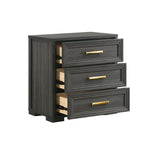 Colorado - Nightstand - Charcoal