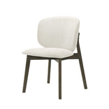 Mallin - Side Chair (Set of 2) - Gray / Walnut